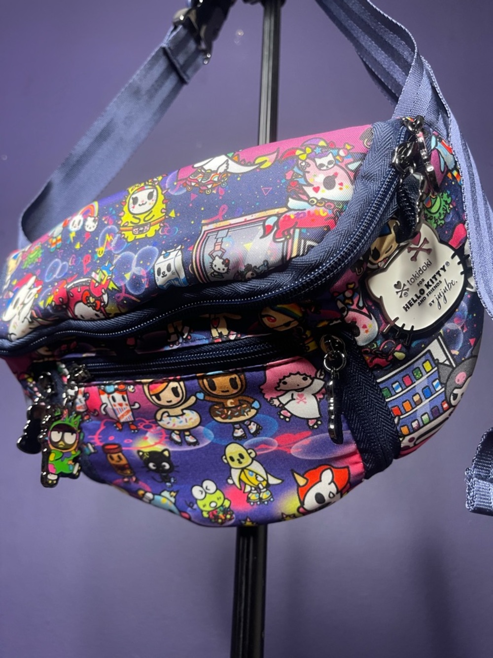 Tokidoki x Hello Kitty Navy Cartoon Crossbody Bag